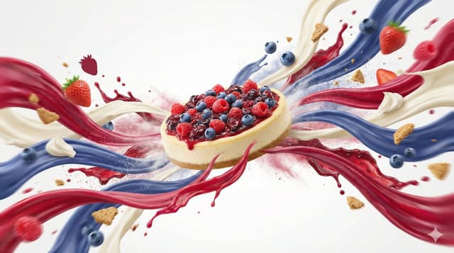 Dynamic Food Advertisement with Flavor Wave — output
