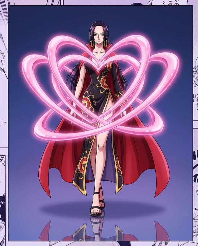 One Piece Anime Character Portrait Template — output