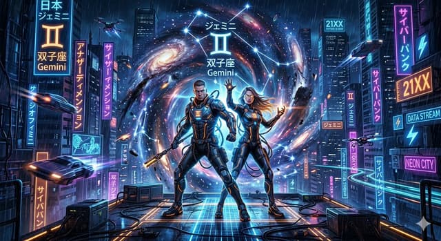 Game Asset - Gemini Cyberpunk Dimension — output