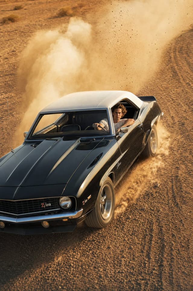 Product Marketing - 1969 Chevrolet Camaro desert powerslide — output