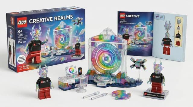 Game Asset - Lego Set Design Prompt Template — output