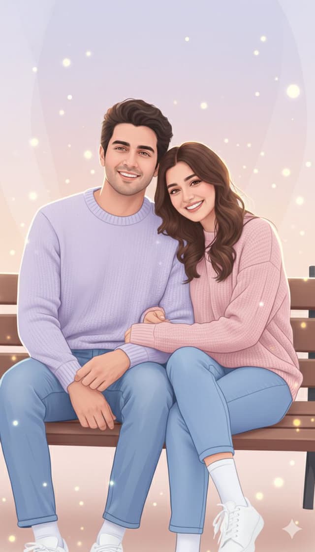 Romantic Pastel Illustration with Strict Identity Lock — output