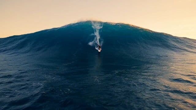 Professional Surfer Aerial Drone Shot — cover