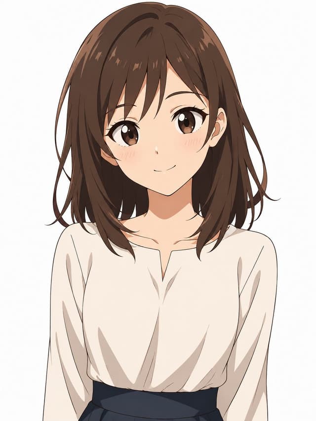Profile / Avatar - Soft Anime Girl Portrait — output