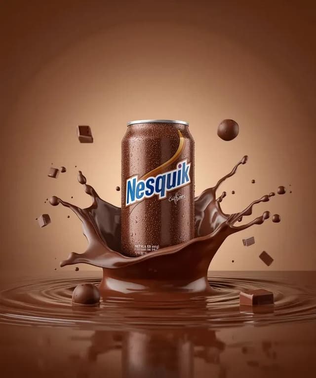 Macro Product Photography: Chilled Chocolate Drink Can — output