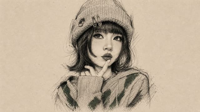 Profile / Avatar - Vintage Graphite Portrait Transformation — output