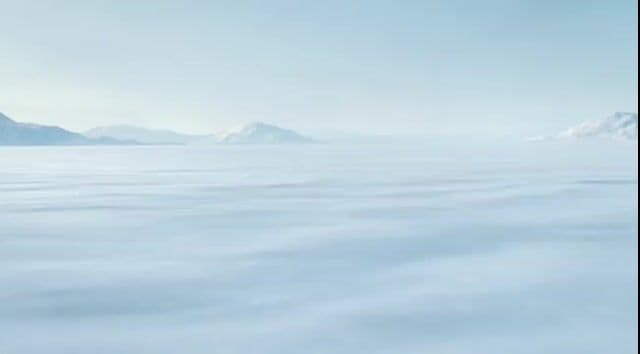 Polar Bear Emerging from Cracking Frozen Lake — cover