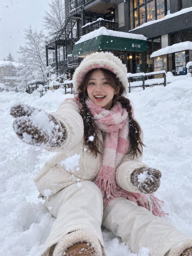 Profile / Avatar - Winter Travel Portrait Prompt — output