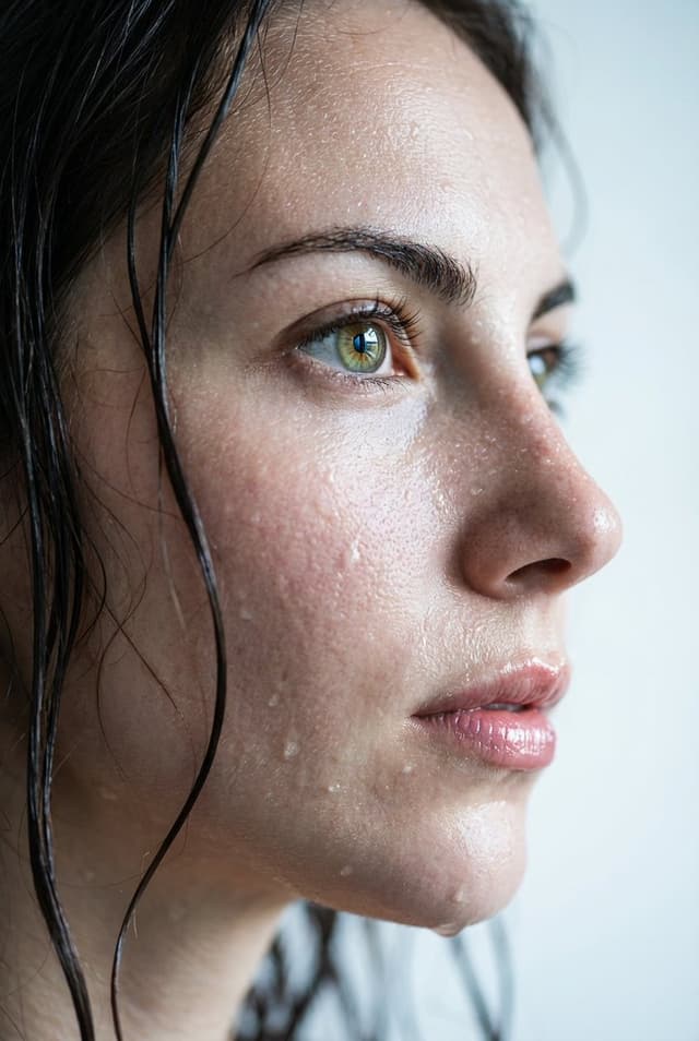 Product Marketing - Hyper-Realistic Wet Skin Portrait — output