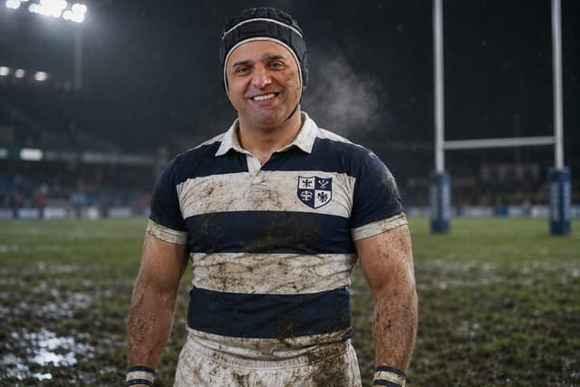 Social Media Post - Night Rugby Player Portrait — output