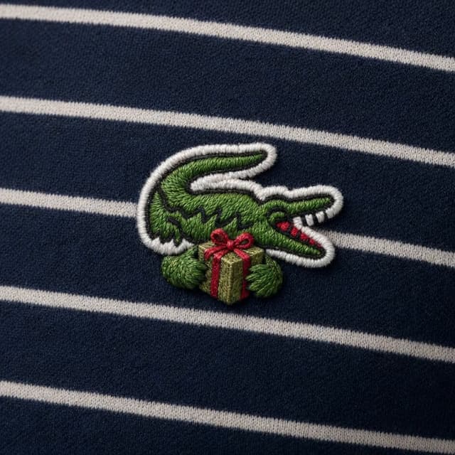 Lacoste Crocodile Embroidery Video — cover