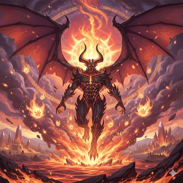 Game Asset - Final Fantasy Ifrit Summon Generation — output
