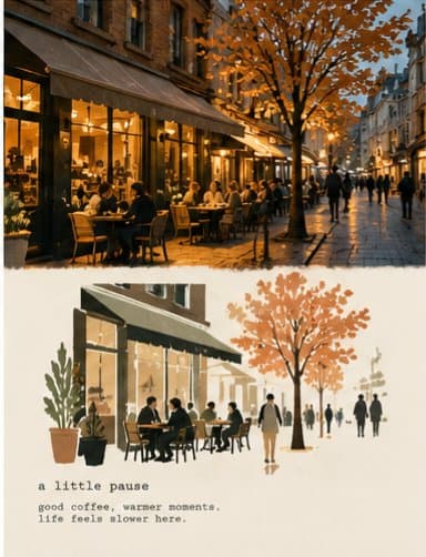 Social Media Post - Vintage Travel-Journal Photo Collage