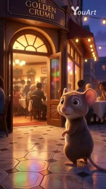 Mouse Searching for Food and Being Chased — cover