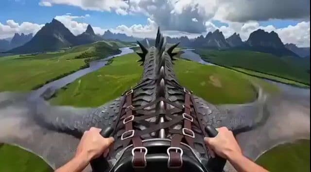 Cinematic First-Person Dragon Flight — cover