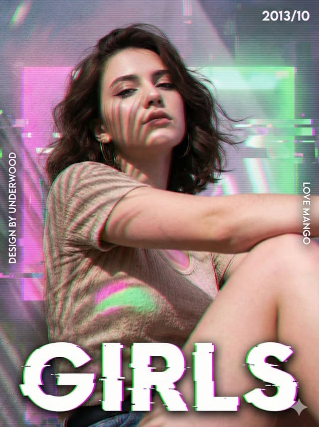 Cyberpunk Magazine Cover Portrait Prompt — output