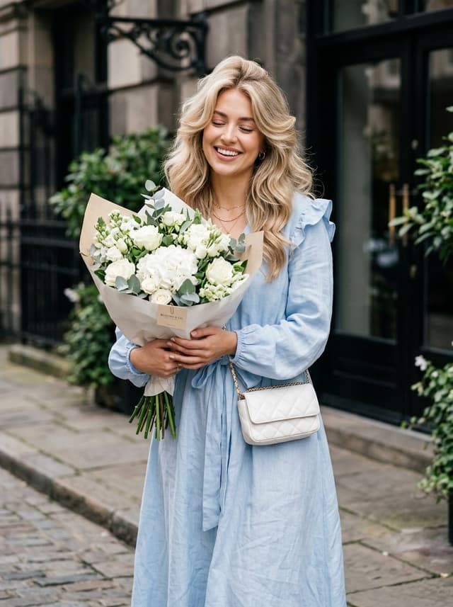 Social Media Post - Lifestyle Fashion Bouquet Portrait — output