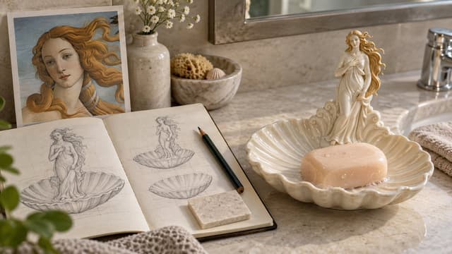 Product Marketing - Venus Soap Holder Bathroom Interior Design — output