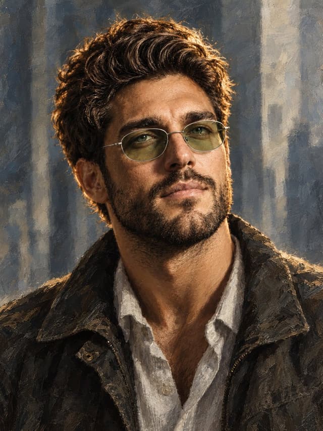 Profile / Avatar - Digital Oil Painting Portrait — output