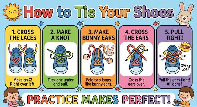 Kids' How-To Poster Prompt — output