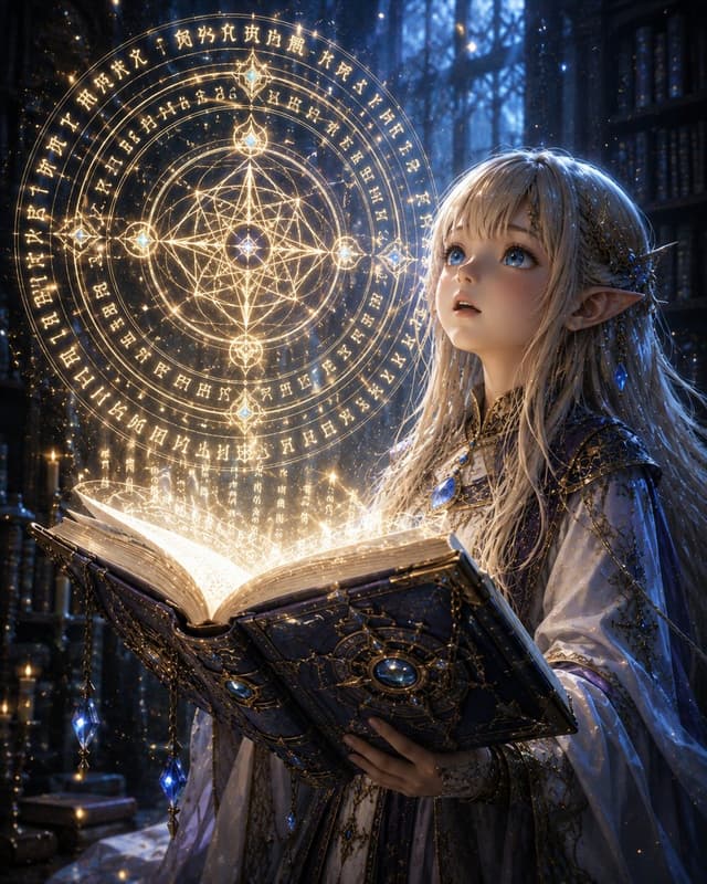 Comic / Storyboard - Elven Grimoire Contract — output