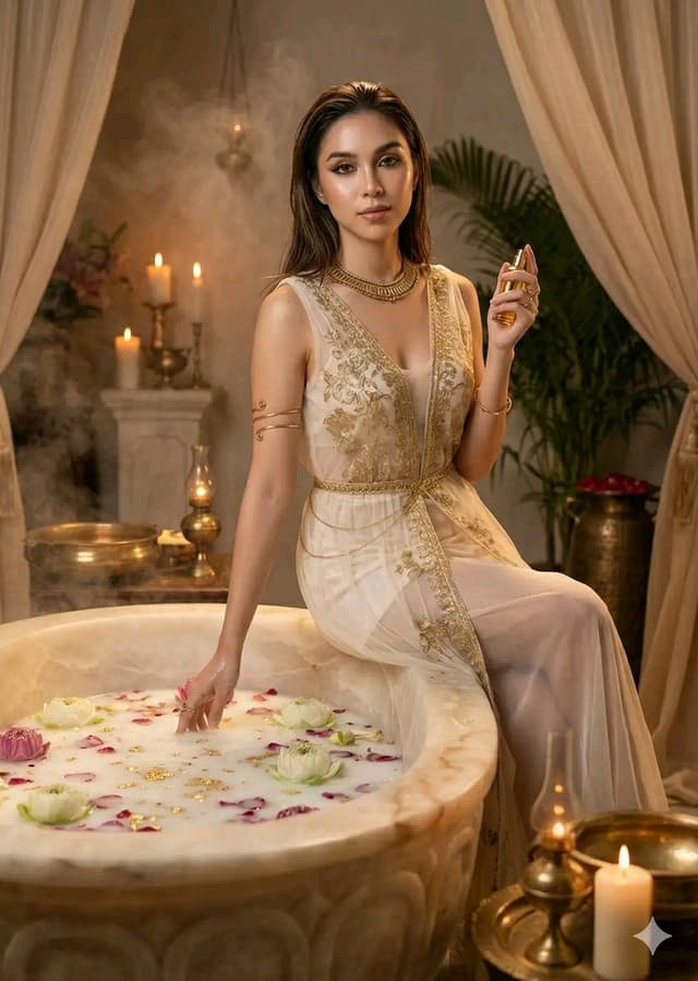 Cleopatra High-Fashion Editorial Prompt — output