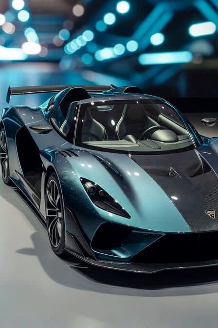 Futuristic Multi-Terrain Roadster