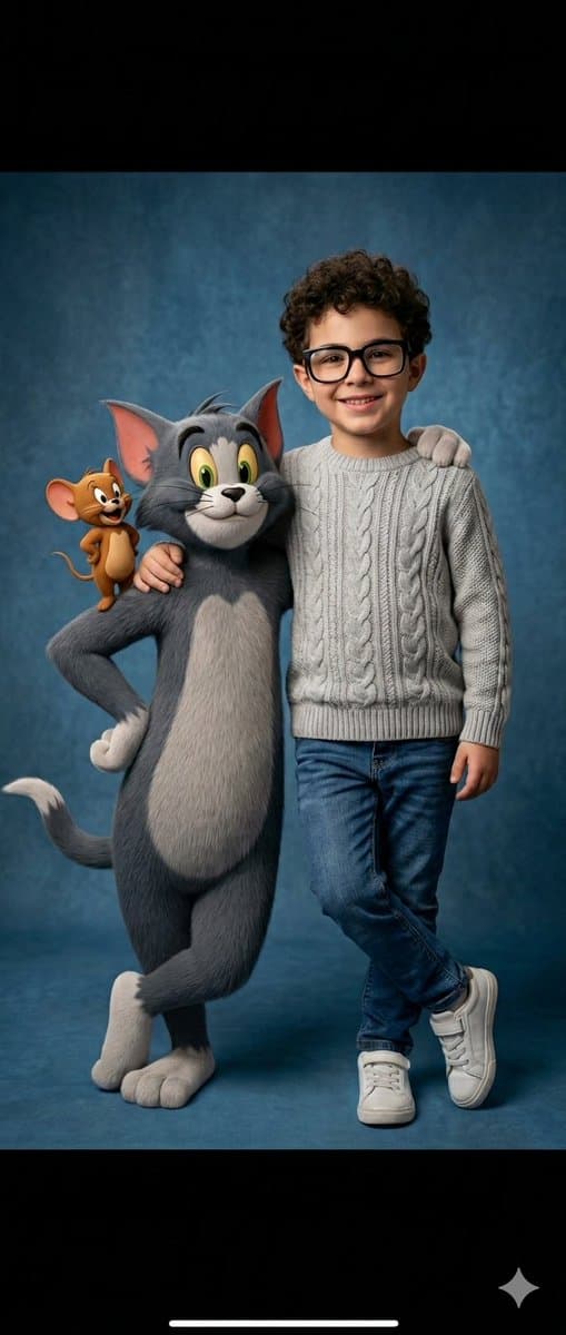 Game Asset - Ultra-Realistic 3D Cinematic Portrait with Tom and Jerry — output