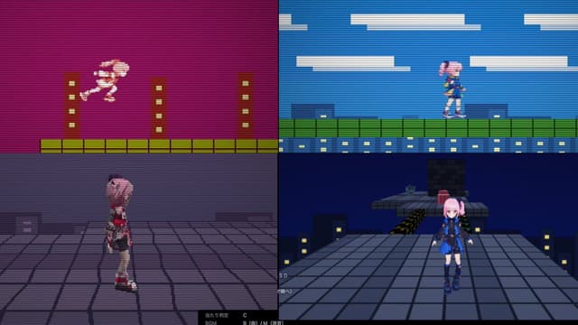 Game Asset - Console Generations Rooftop Game Collage — output