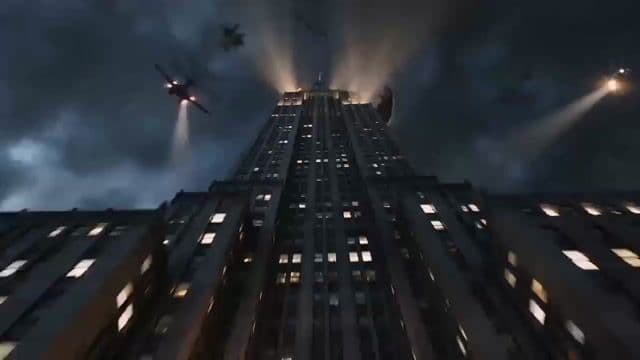 Vertical Skyscraper Battle in Rain — cover