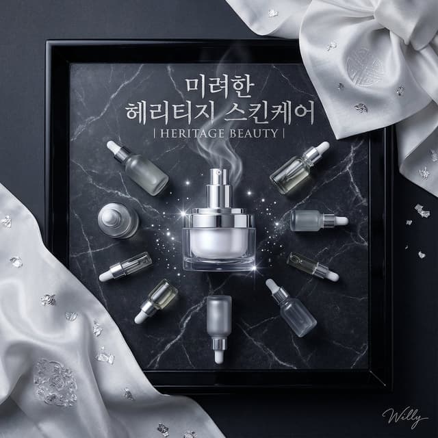 Luxury Korean Skincare Advertisement Prompt — output