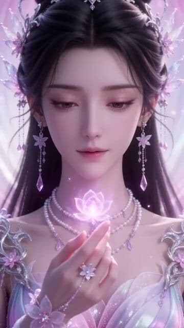 Flower Goddess Descent Cinematic Prompt (Epic Fantasy) — cover