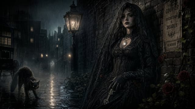 Comic / Storyboard - Spectral Courier Gothic Alley — output