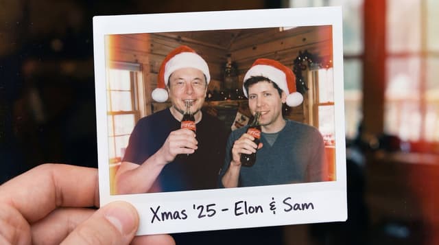 Polarized Selfie of Elon Musk and Sam Altman — output