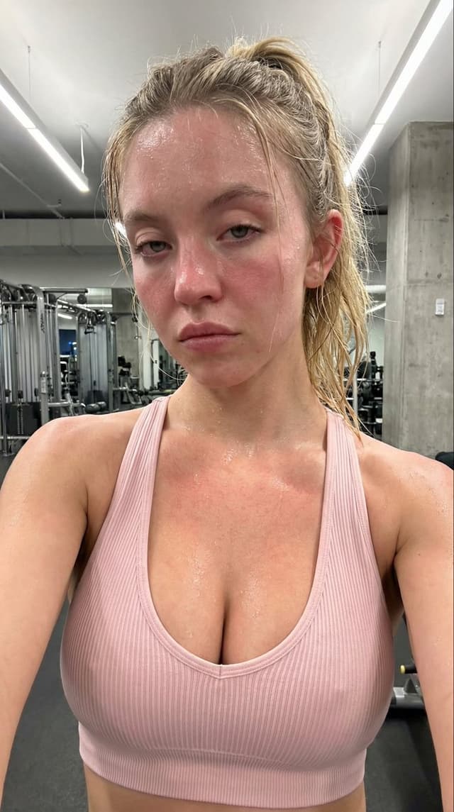 Intimate Post-Workout Gym Selfie — output