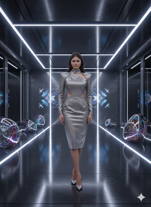Product Marketing - High-Fashion Futuristic Chic Portrait — output