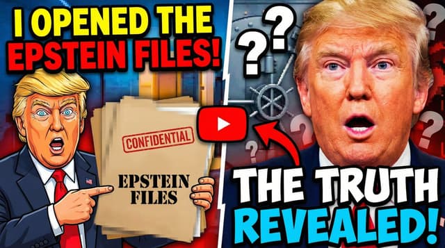 MrBeast-style thumbnail about Epstein files — output