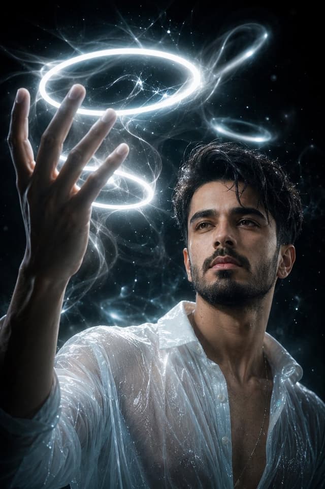 Game Asset - Cinematic Cosmic Energy Portrait — output