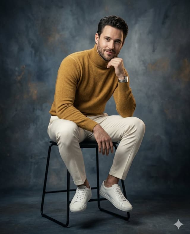 Profile / Avatar - Classic Studio Male Portrait — output