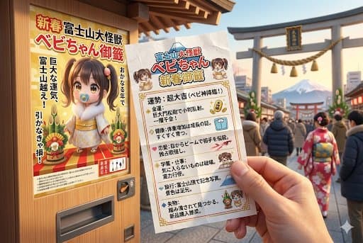 Japanese Shrine Omikuji Fortune Slip Vending Machine Snapshot — output
