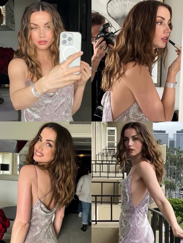 Four-Panel Celebrity Aesthetic Analysis Prompt — output