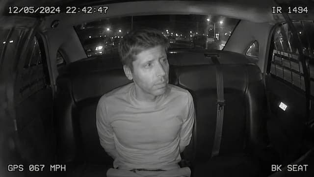 Comic / Storyboard - Infrared Police Back Seat Cam — output