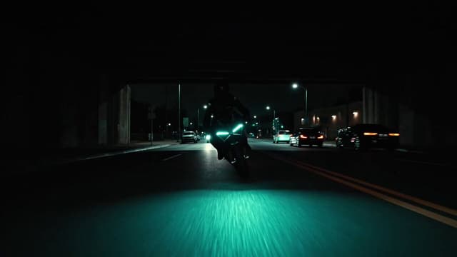 Ducati Rider Night Chase Video — cover