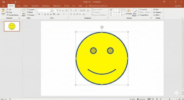 Nano Banana Pro PowerPoint Smile Mark Prompt — output