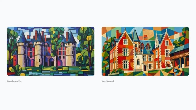 Social Media Post - Synthetic Cubism of Clos Lucé Museum — output