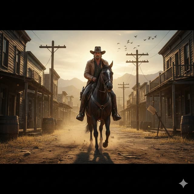 Gritty Western Gunslinger Scene Prompt — output