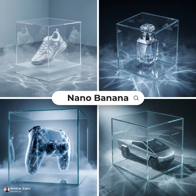 Futuristic High-End Ad Prompt — output