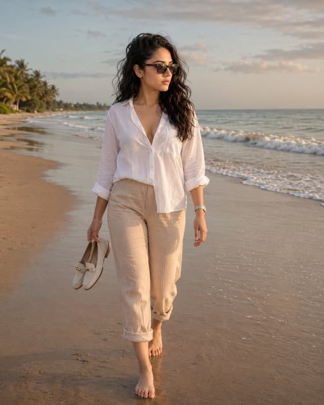 Social Media Post - Golden Hour Beach Walk — output