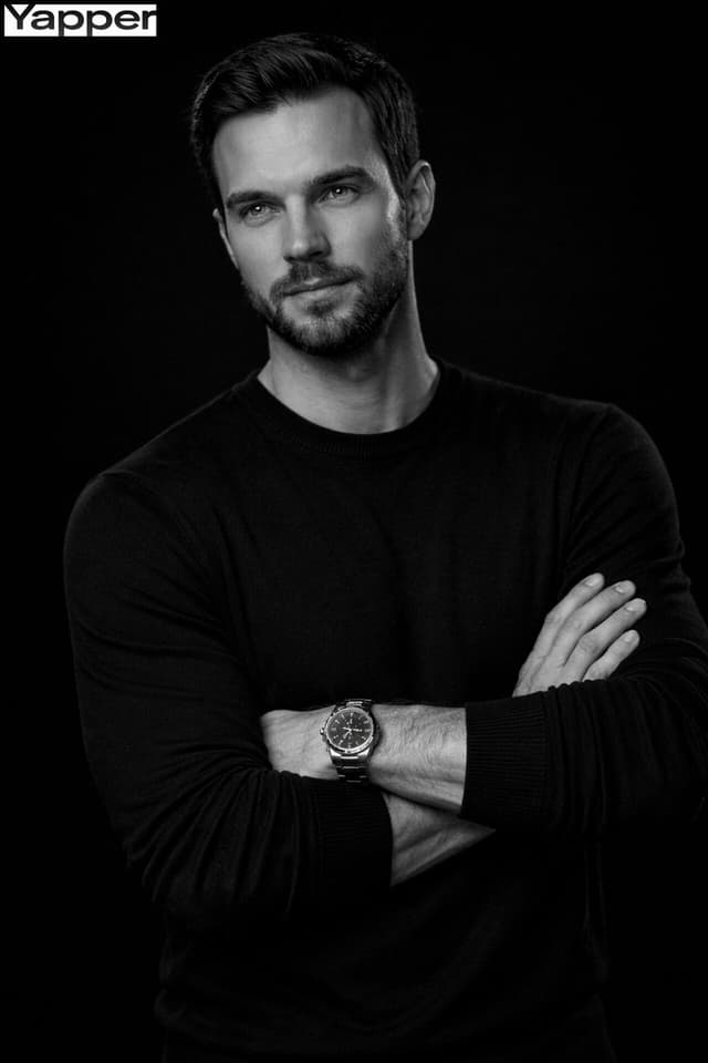 Profile / Avatar - Cinematic Monochrome Male Portrait — output