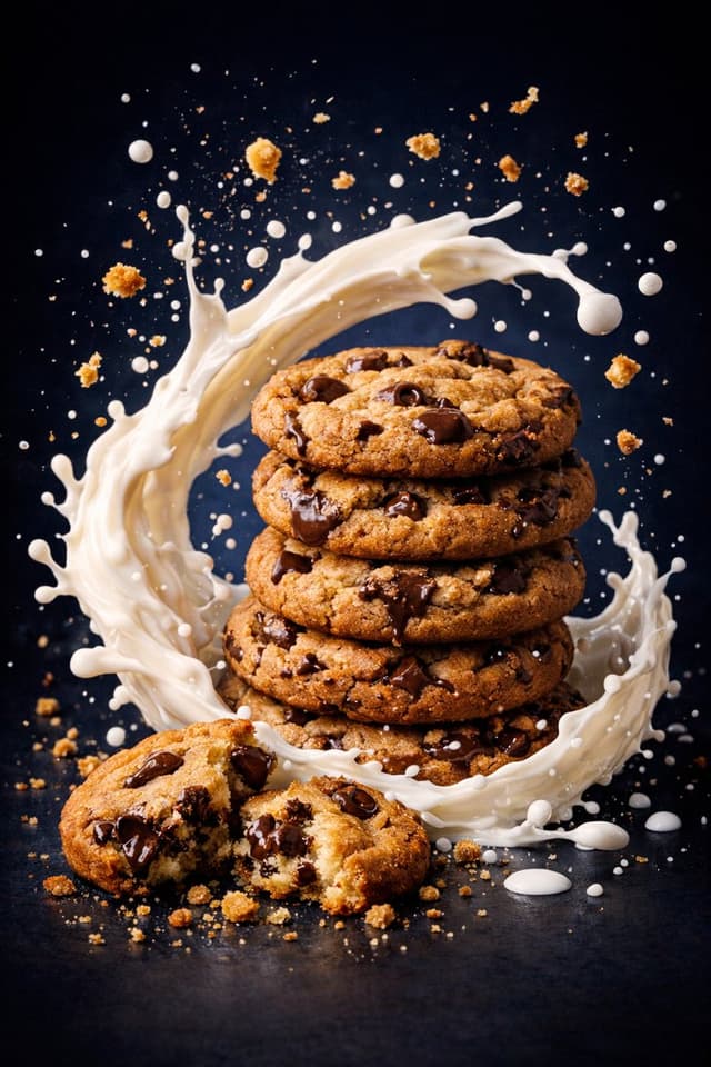 Ultra-Realistic Commercial Food Photography Prompt (Biscuits) — output